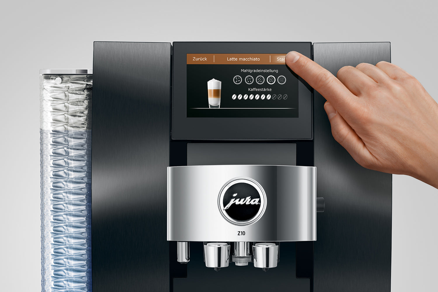 מכונת אספרסו שחור Jura Z10 Signature INOX