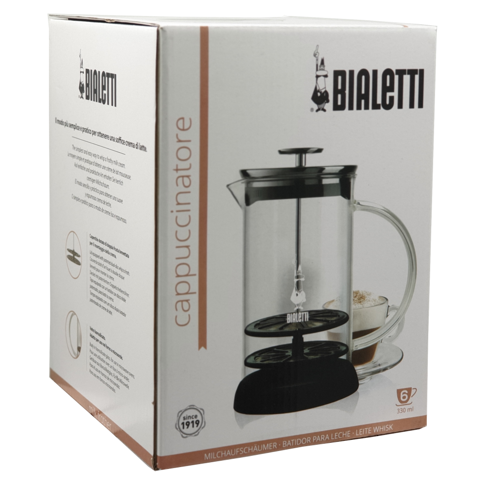 מקציף חלב מזכוכית של ביאלטי Bialetti milk frother