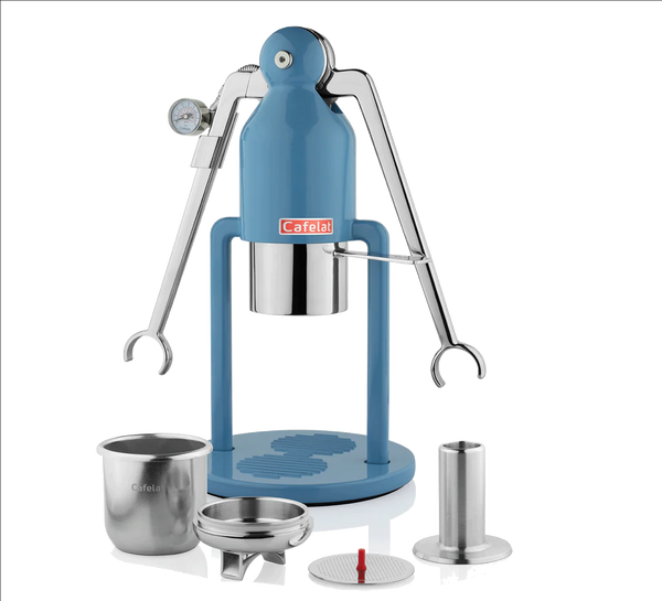 הרובוט של קפהלט בצבע כחול - Cafelat Barista Robot Blue