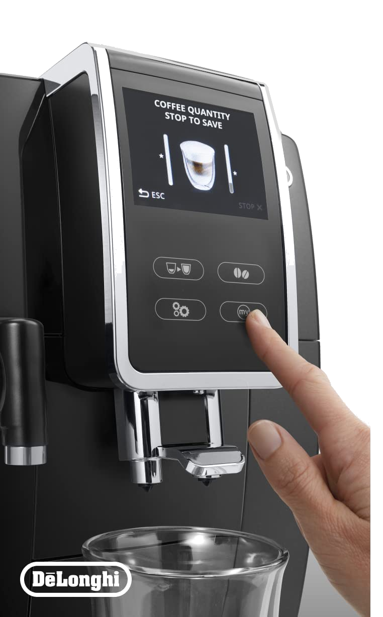 מכונת אספרסו Delonghi DINAMICA Plus ECAM 370.70.B