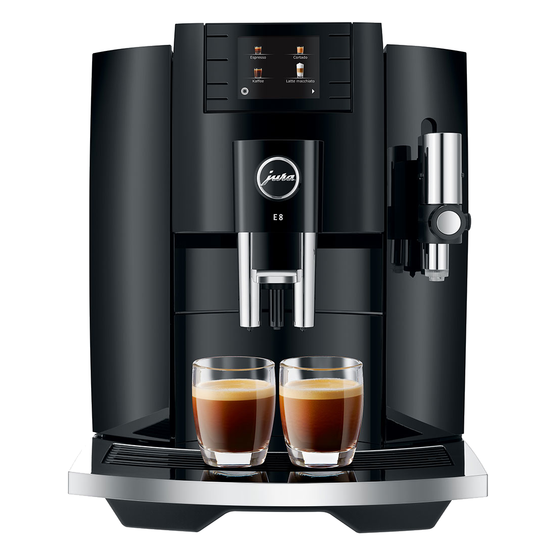 מכונת אספרסו Jura E8 Piano Blackשחורה