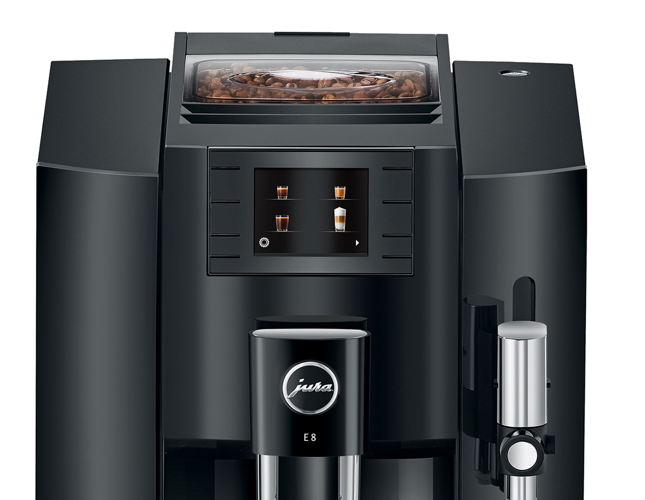 מכונת אספרסו Jura E8 Piano Blackשחורה דור 3