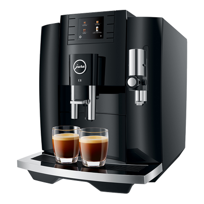 מכונת אספרסו Jura E8 Piano Blackשחורה דור 3