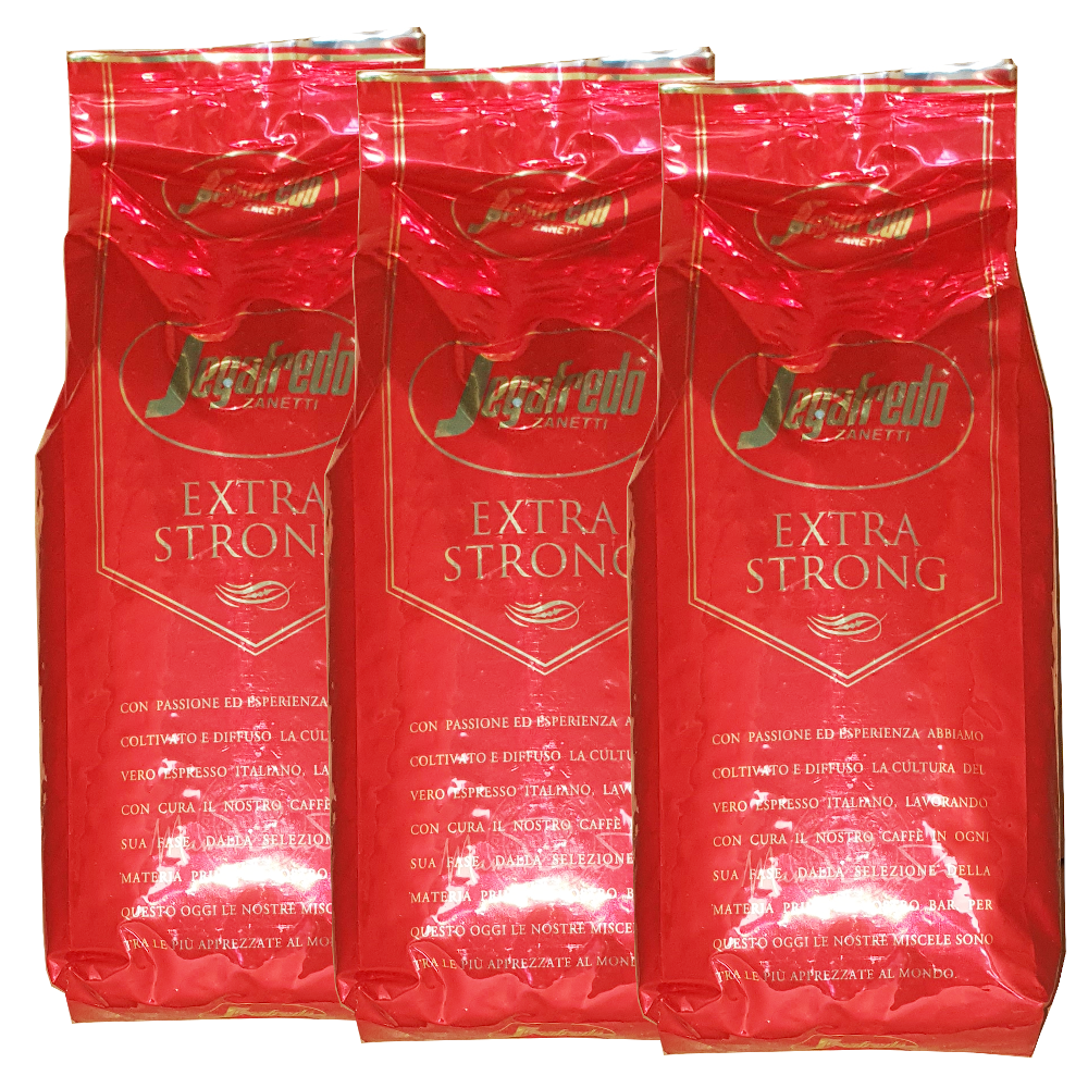 3 ק"ג פולי קפה סגפרדו Segafredo Extra Strong