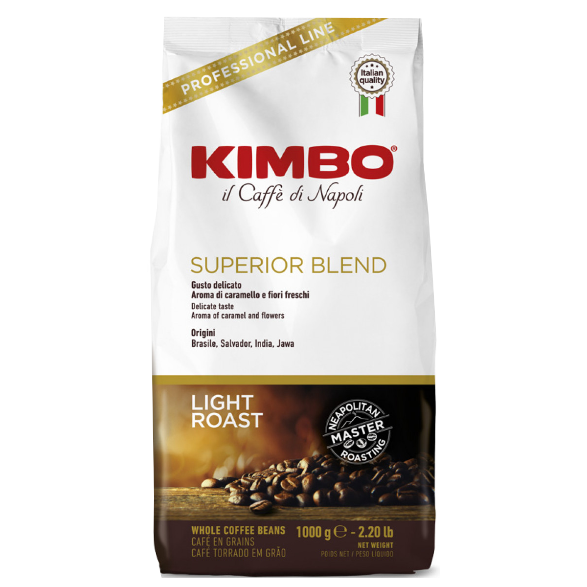 1 ק&quot;ג פולי קפה קימבו סופיריור Kimbo Superior