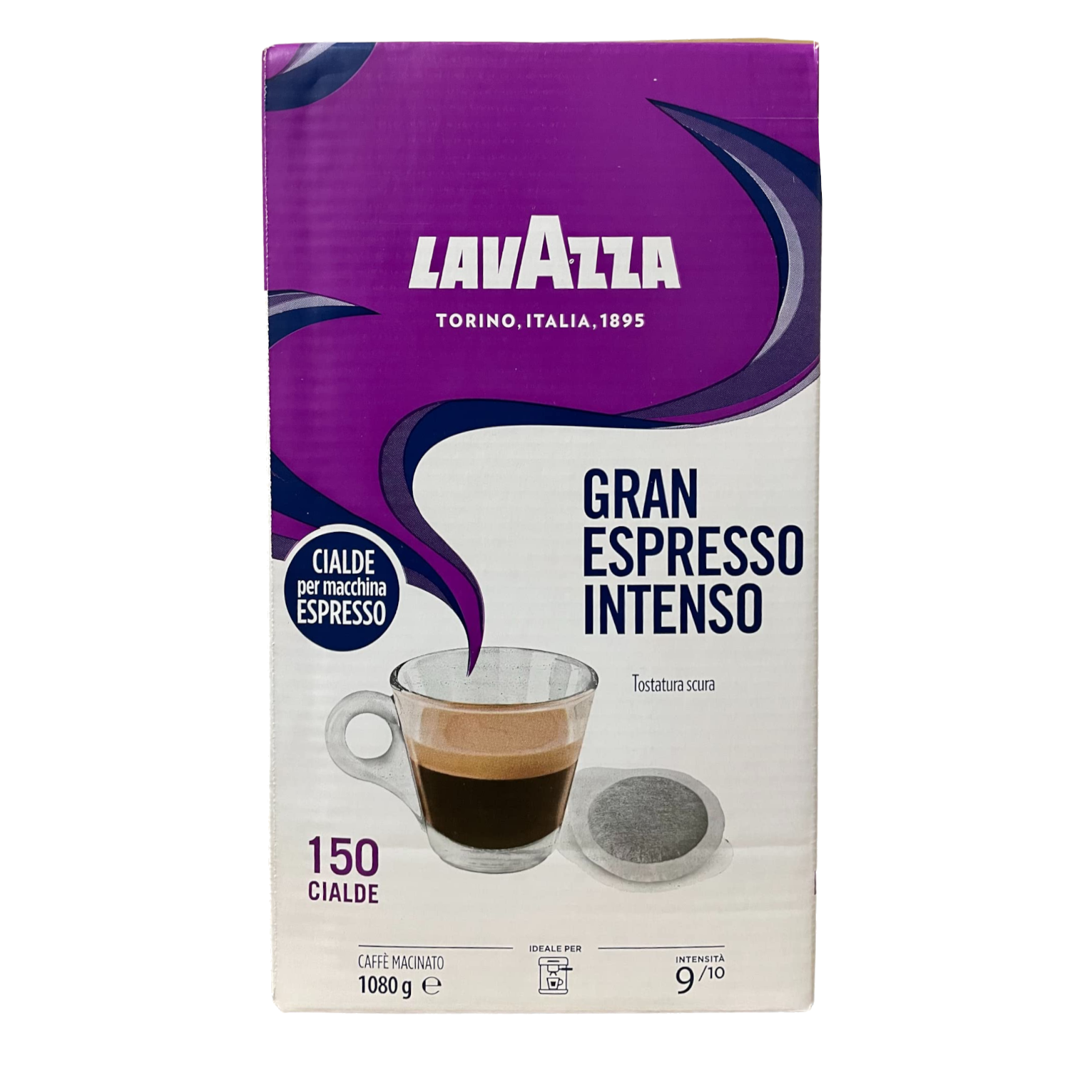150 פודים לוואצה אינטנסו - Lavazza Gran Espresso Intenso