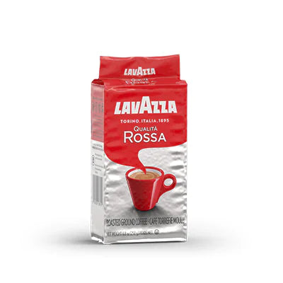 250 גרם של קפה טחון  Lavazza Rossa