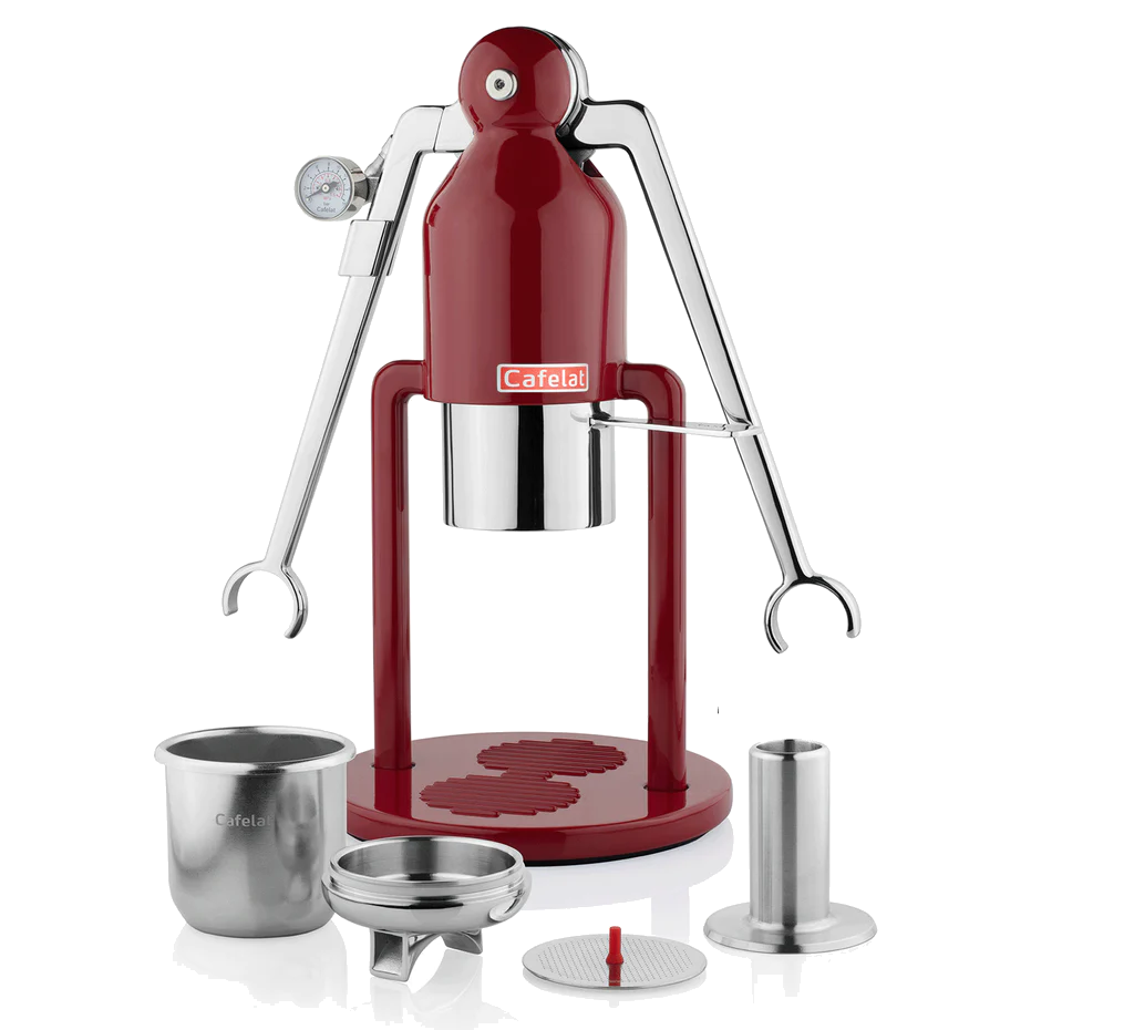 הרובוט של קפהלט בצבע אדום - Cafelat Barista Robot Red