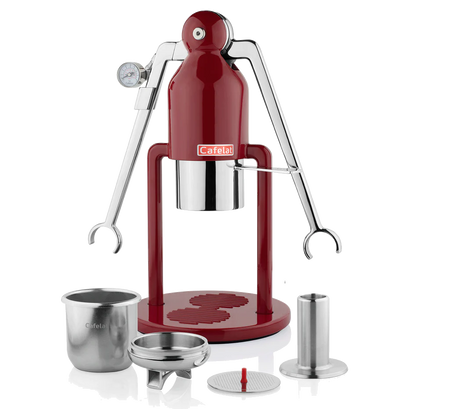 הרובוט של קפהלט בצבע אדום - Cafelat Barista Robot Red