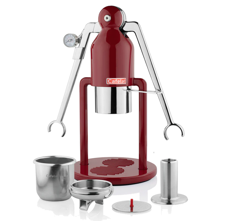 הרובוט של קפהלט בצבע אדום - Cafelat Barista Robot Red