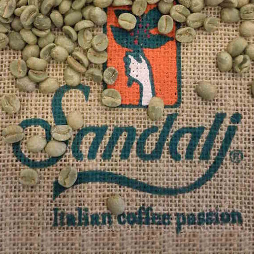 1 ק"ג קפה ירוק תערובת ורדי 100% רובוסטה - Verdi Sandalj
