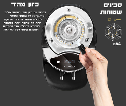 Ceado E37R המטחנה המקצועית של צ&